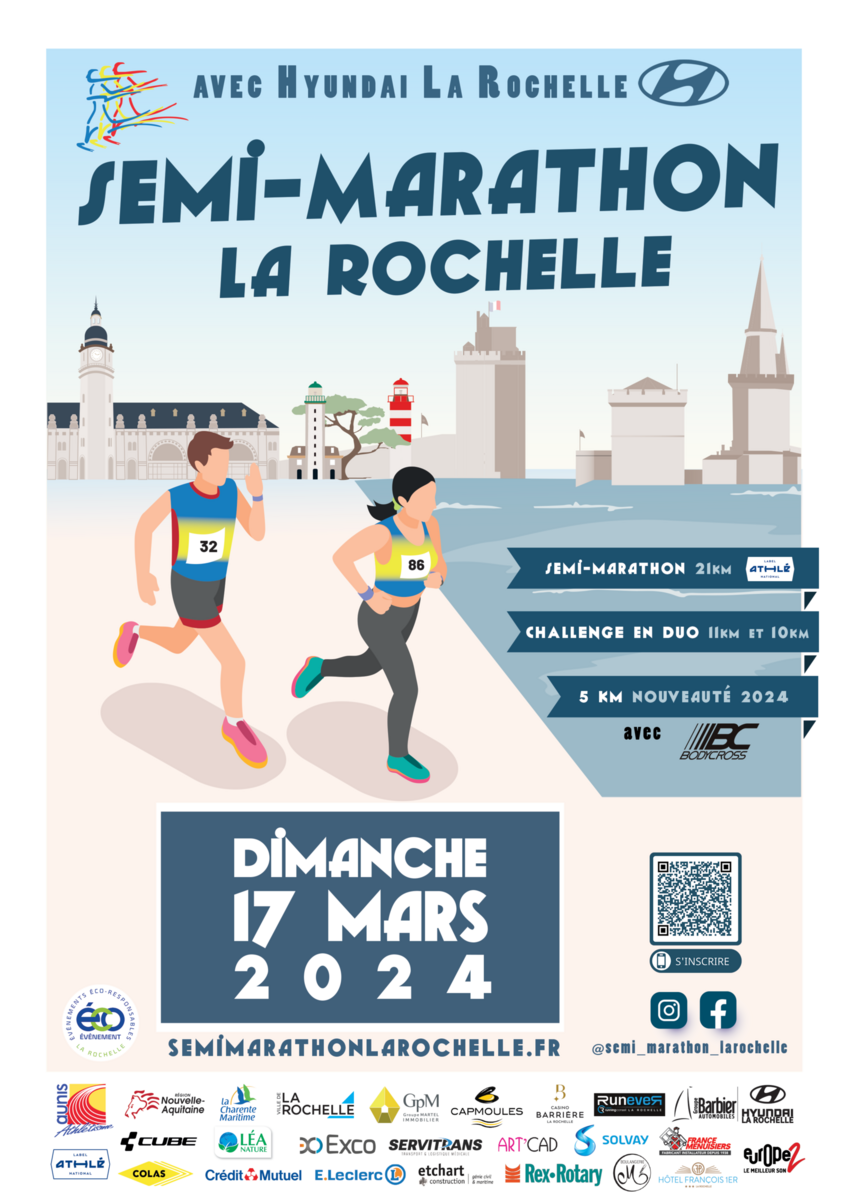 Semi-Marathon de la Rochelle 2024